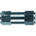 Alpha Technologies Aignep USA Flow Control Metal Release Collet 1/4" Tube x 10-32 UNF Flow Out Screw Adjustment 89953-04-32